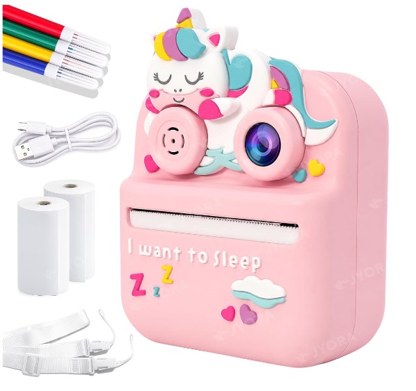 Cámara instantánea para niños con pantalla de 2,4 pulgadas, 48 MP, vídeo 1080p KIDS NIÑOS S2