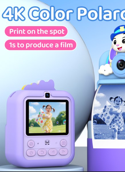 Cámaras Instantáneas con Doble Lente y Grabación de Video Ultraclara de 1080P kids niños S3  - imagen 3