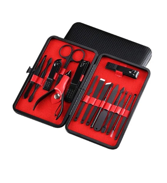Kit De Manicura Cortaúñas De Acero Inoxidable Profesional PP01
