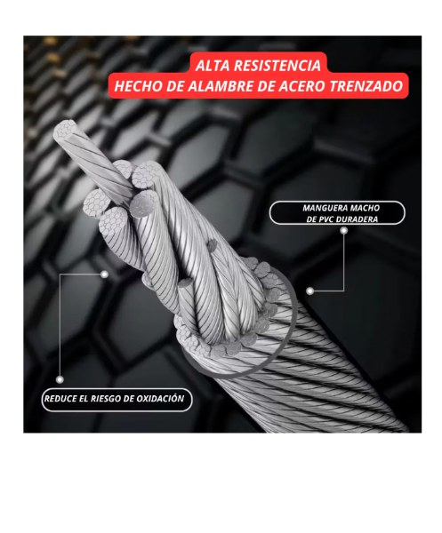 Bloqueo Volante Guaya Seguro Cinturón De Seguridad Antirrobo L101 - imagen 4