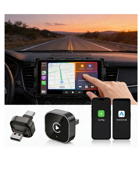 Adaptador Carplay Inalambrico Wireless Pantalla Multimedia Q1A