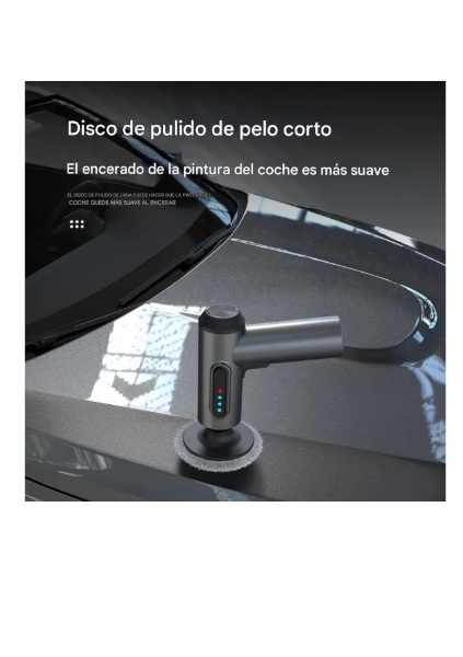 Mini Polichadora Curva Inalambrica 3 Pulgada Encerado Kit XYJ-526 - imagen 6