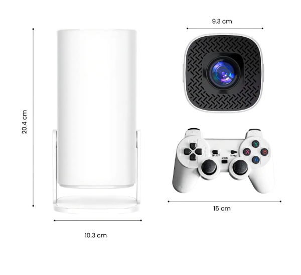 Proyector Video Beam Wifi 5Game 2 Controles P30GE GRANDE  - imagen 3