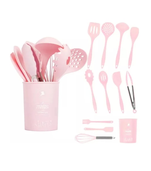 Set 12pcs Utensilios De Cocina Antiadherentes 800g - imagen 2