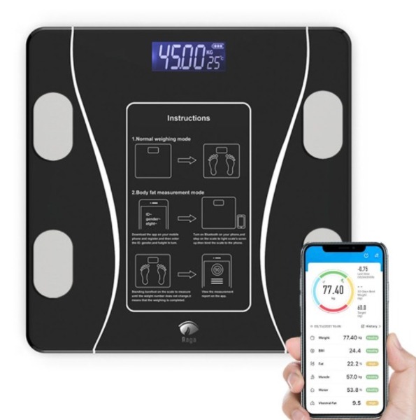 Báscula digital 2017A2 RECARGABLE