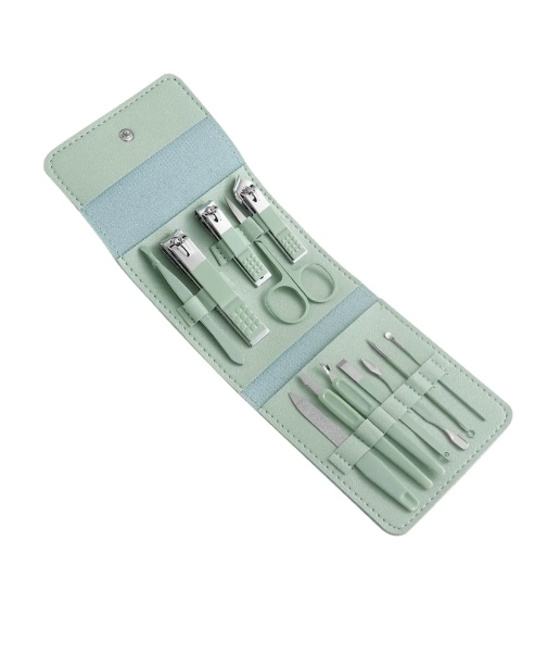 KIT Juego De 12 Tijeras De Manicura Portátiles De Acero Inoxidable TZ12