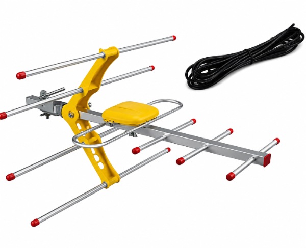 Antena Tdt De Aire Alta Ganancia + Cable AF-1