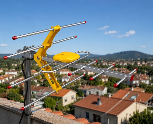 Antena Tdt De Aire Alta Ganancia + Cable AF-1  - imagen 3