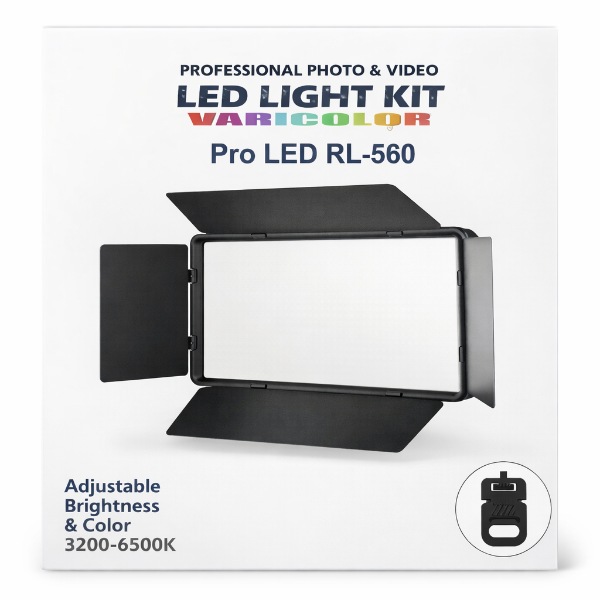 Panel De Luz Pro Led Para Fotografia Y Videos RL-560 - imagen 2