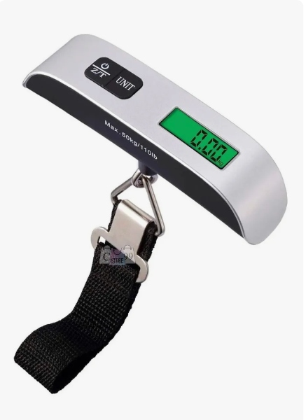Pesa Para Maletas Y Equipaje 50 Kg/110lb Bascula Portable EL10