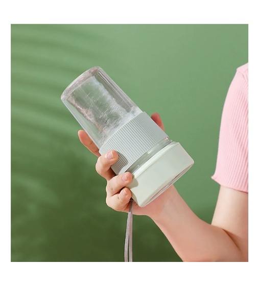 Vaso De Batidora Portátil Y Tapa De Viaje, Con Carga Usb K5 - imagen 3