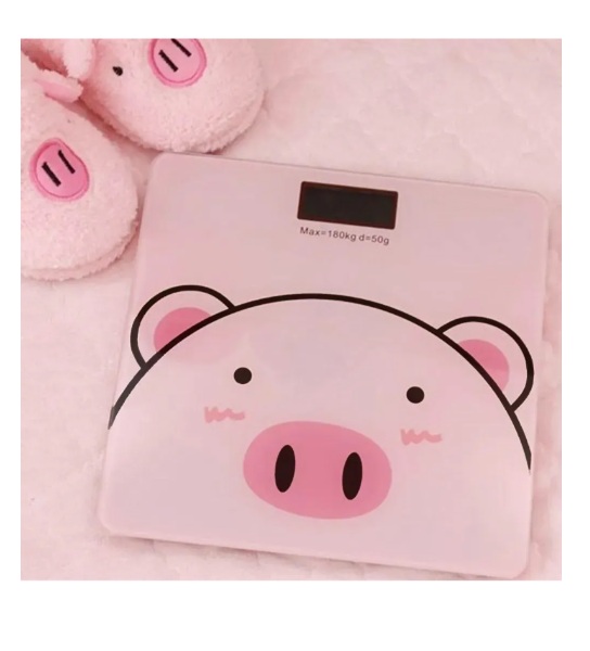 Bascula Digital Cerdito Recargable Peso Digital Para Hogar  6026 - imagen 4