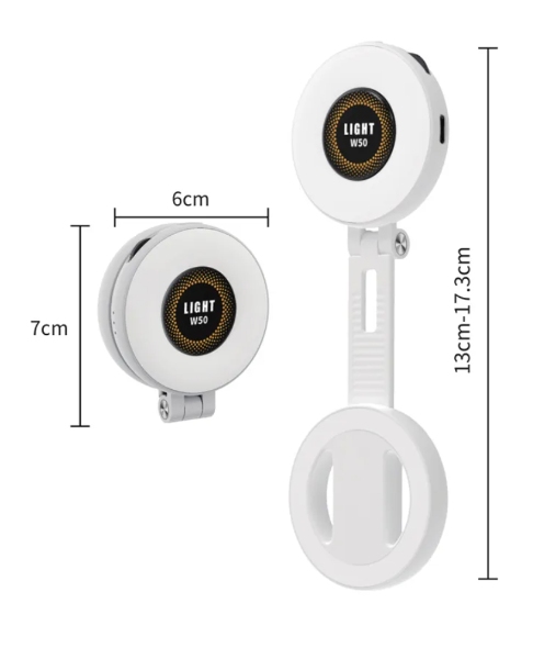 Luz magnética para selfie para teléfono W50 - imagen 5