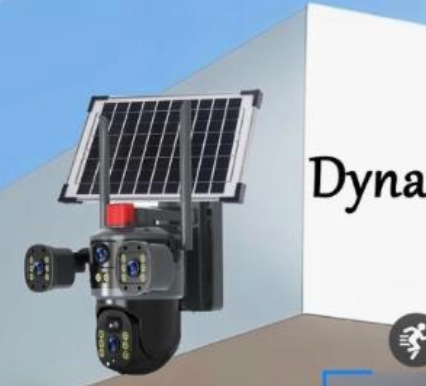 Cámara Solar 360° Wifi Visión Nocturna Color Audio 2 Vías T35-4G - imagen 2