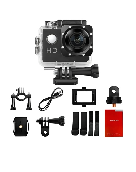 Camara Deportiva De Video Resistente Al Agua Casco Moto Bici SP-CA