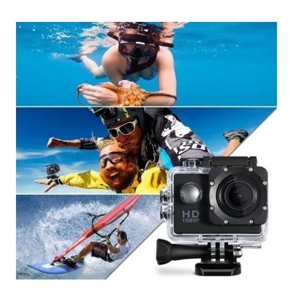 Camara Deportiva De Video Resistente Al Agua Casco Moto Bici SP-CA - imagen 2