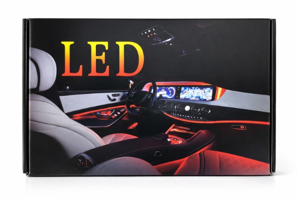 Tira Luces Interior Carro Led Rgb Audiorítmica App Bluetooth LED-5P