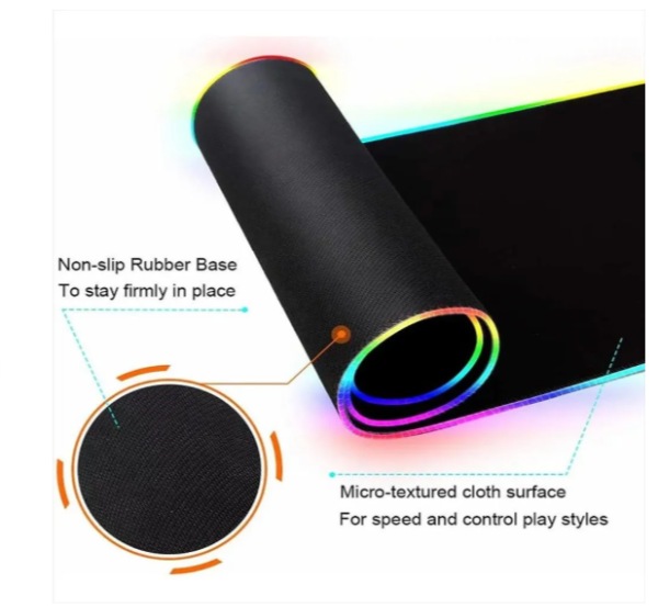 Mouse Pad RGB de 22x35 RGB-01 - imagen 3