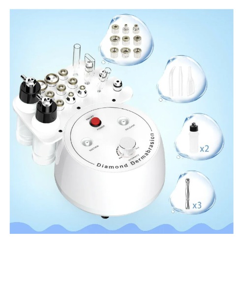 Microdermoabrasion Portatil Vacum 9 Puntas Diamante Spray   - imagen 2