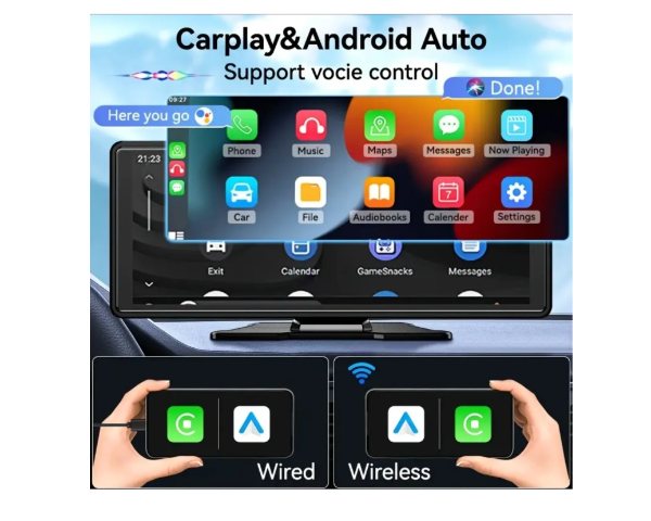 Pantalla 10.26 Táctil Carplay Cámara Trasera Alta Definició 991-1 - imagen 2