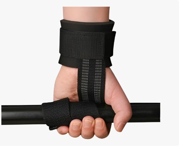 Par Guante Correas Straps Levantamiento Pesas Gym Gimnasio LT-8018