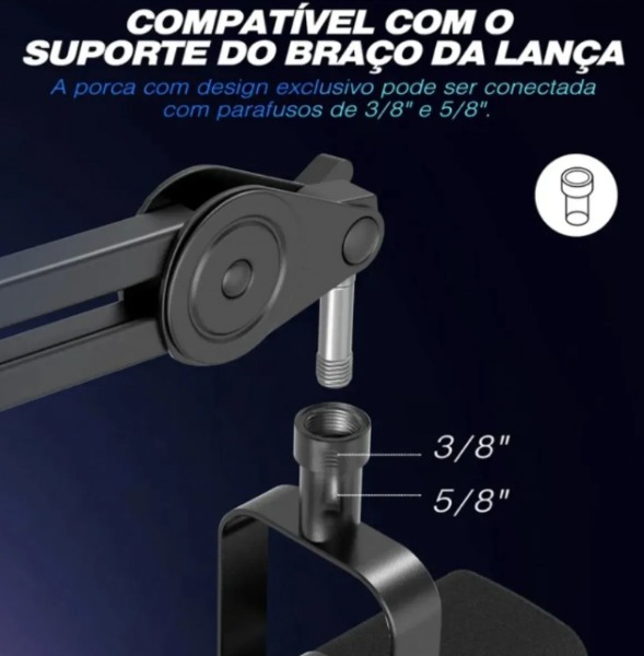 Microfono Xlr Dinámico Cardioide  MEDIDA CAJA 20X25X10 A8 - imagen 5