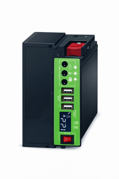 Batería 12v Recargable Solar 3 Bombillos Panel Gd-12230 - imagen 3