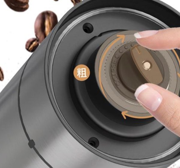 MOLINO DE CAFE ELECTRICO AJUSTABLE EN ACERO INOXIDABLE   - imagen 4