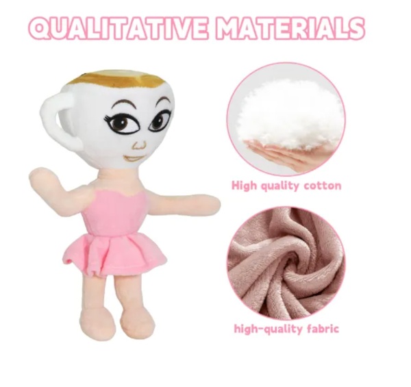  Peluche Muñeco Tralalero Tralala Ballerina Capuchina DX013 - imagen 2
