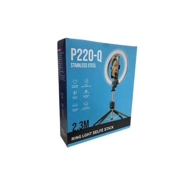 Aro de luz led p/estudio fotografico P220-RGB
