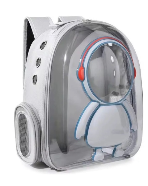 Morral Para Mascotas Astronauta Perros Gatos HTKR-TM - imagen 3