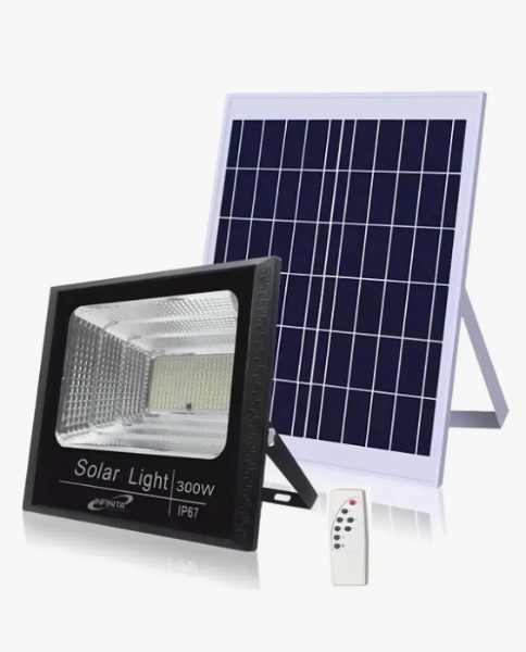 Reflector Solar Jortan 300w Lampara Led Exterior JT-YY300W - imagen 2
