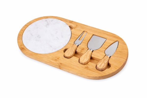 Tabla y accesorios para quesos- SK-9581 37*19.4*5cm