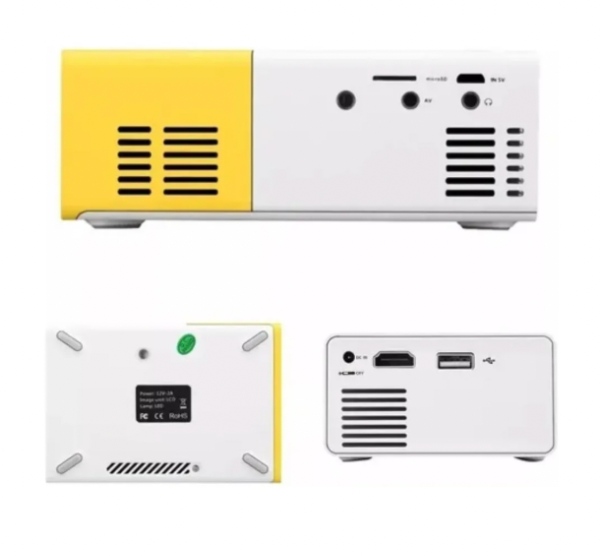Proyector mini Genérica 600lm YG-300 - imagen 5