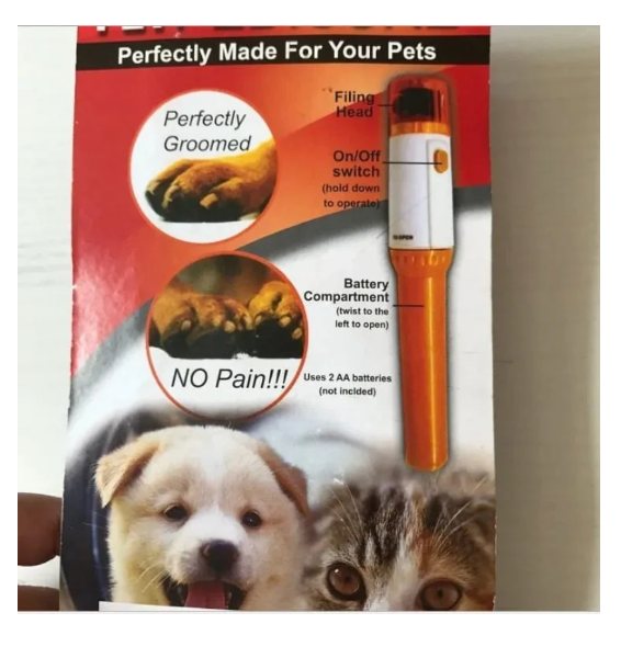 Lima Para Uñas Eléctrico Perros Gatos Mascotas SA-2103 - imagen 5