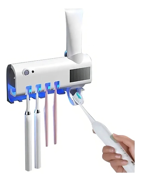Soporte Cepillo Dientes Uv Dispensador Automático crema-YS-1
