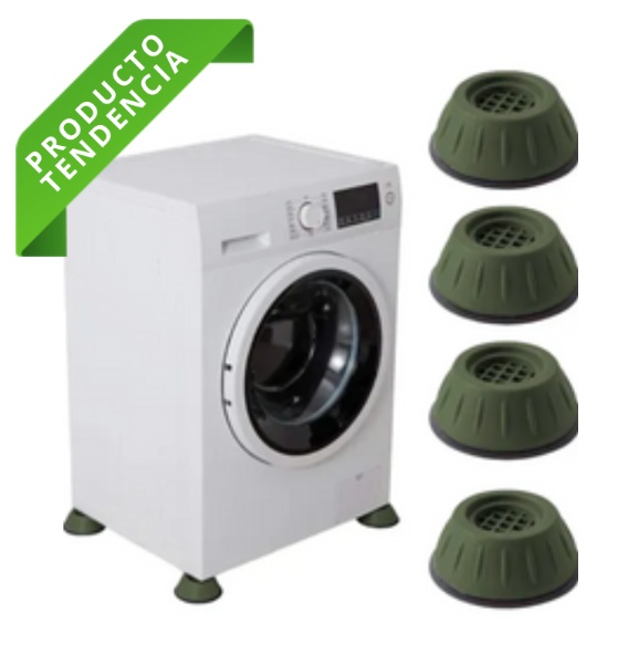 Almohadillas Antivibración P/lavadora FZD-4PCS