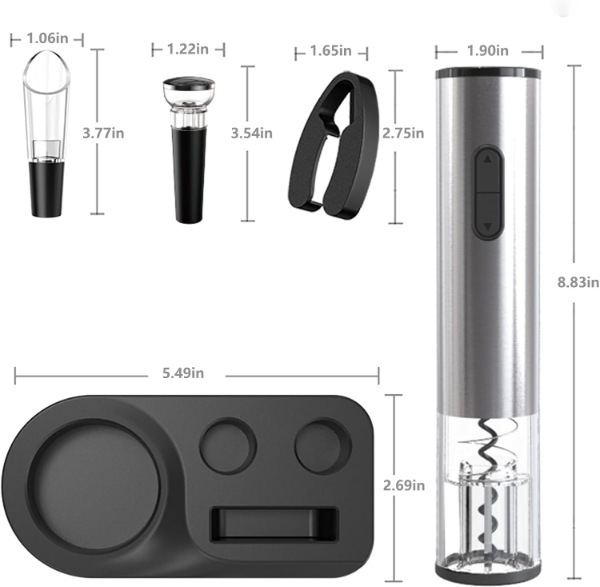 Kit descorchador de Vino  - imagen 2