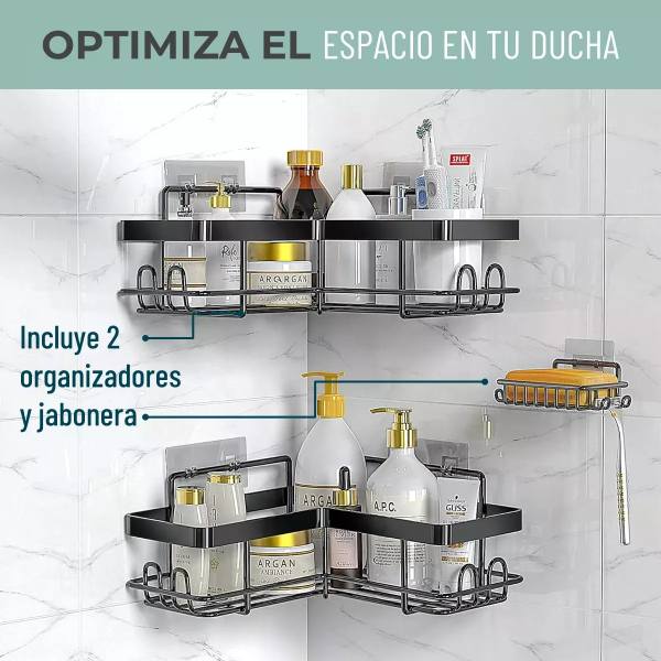 Organizador de baño x 3 BA-3PCS - imagen 3