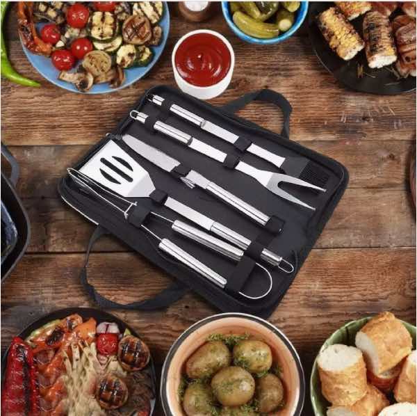 Set de BBQ de 15 piezas acero inoxidable SD-15 - imagen 3