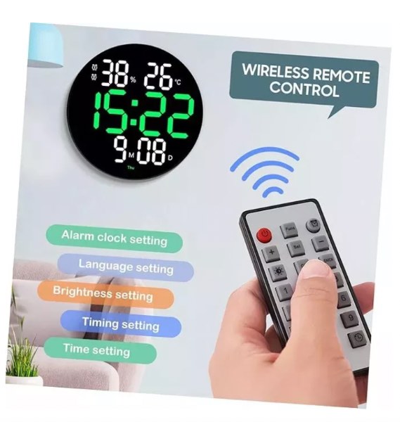 Reloj de pared digital DS-3853L - imagen 2