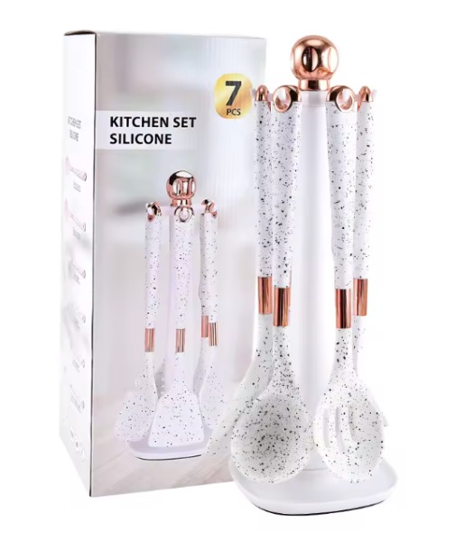Jego de utensilios de cocina de silicona, 7 piezas KS-7 PCJ - imagen 4