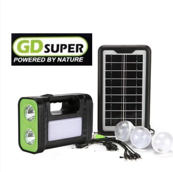Kit de sistema de lámpara solar LED GD PLUS GD-17