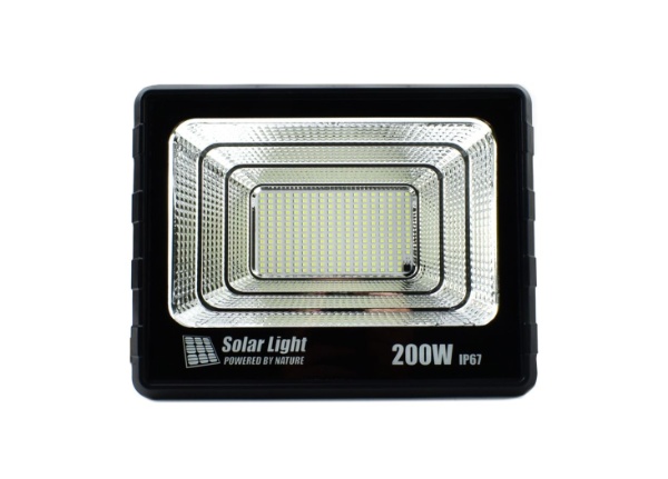 Reflector Lampara Led Panel Solar Exterior 200w Gd-200H - imagen 2