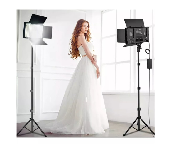 Panel Luz Led Fotografia B800 Led Lampara+ TriPode 2 baterias - imagen 5