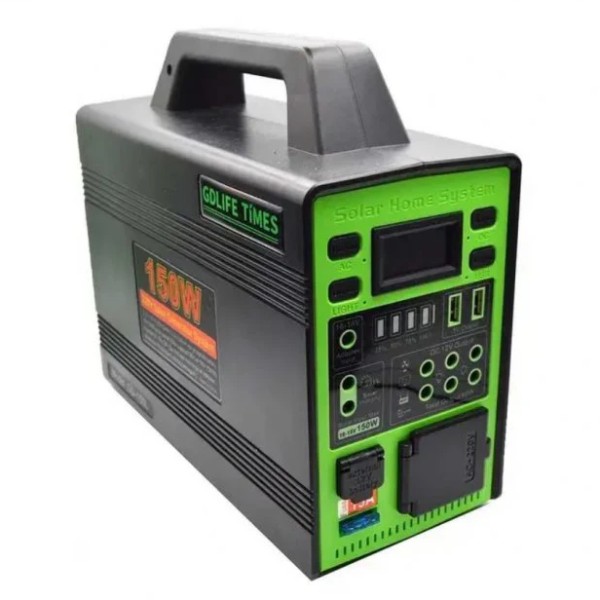 SISTEMA SOLAR PANEL, LAMPARA, BOMBILLO 150W GD-150m - imagen 2