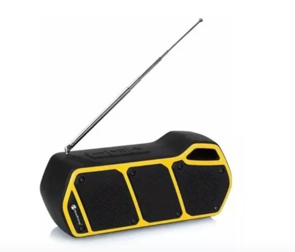 Parlante Solar Recargable Bluetooth Fm Radio + Linterna Usb cl-823 - imagen 3