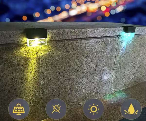 Luz Led solar x2 decorativa xf-5013