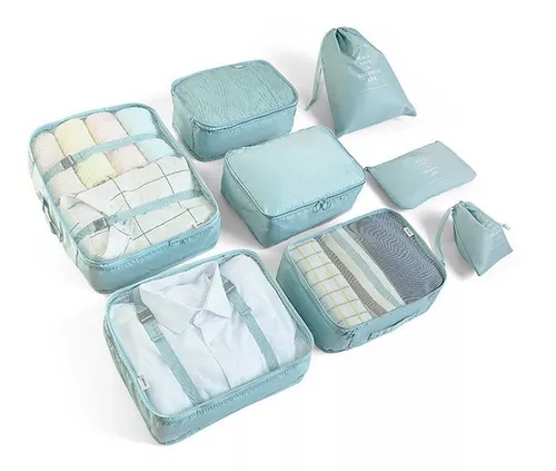 Set organizador de viaje 8 piezas 8pcs - imagen 2