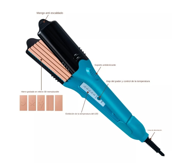Plancha P/cabello YQ-501 - imagen 3